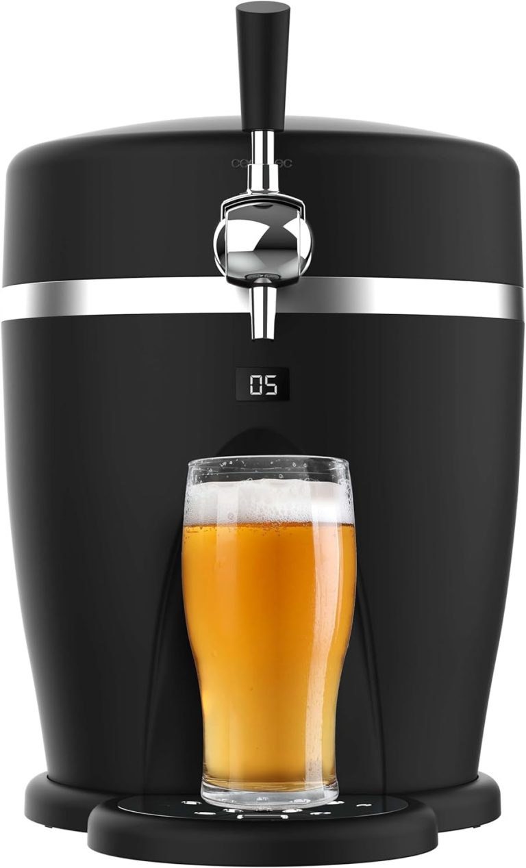 Cecotec BeerFlow 5000, tireuse à bière fûts pressurisés 5 L