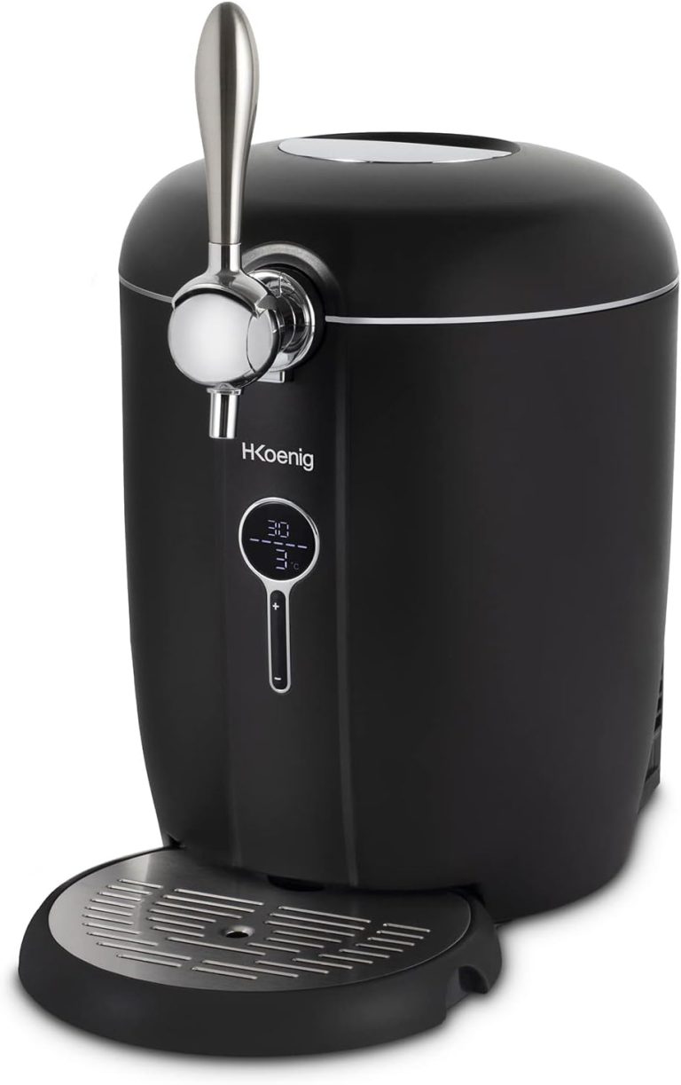 H.Koenig BW1688, tireuse à bière compatible fûts 5 L et 6 L avec refroidissement intégré