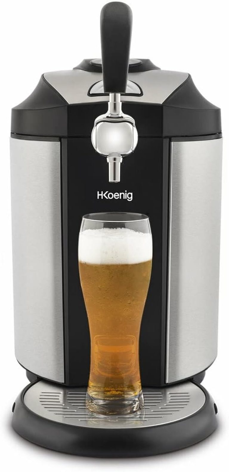 H.Koenig Tireuse à Biere BW1890, Compatible avec les Fûts Universels Pressurisés et Fûts Heineken 5L