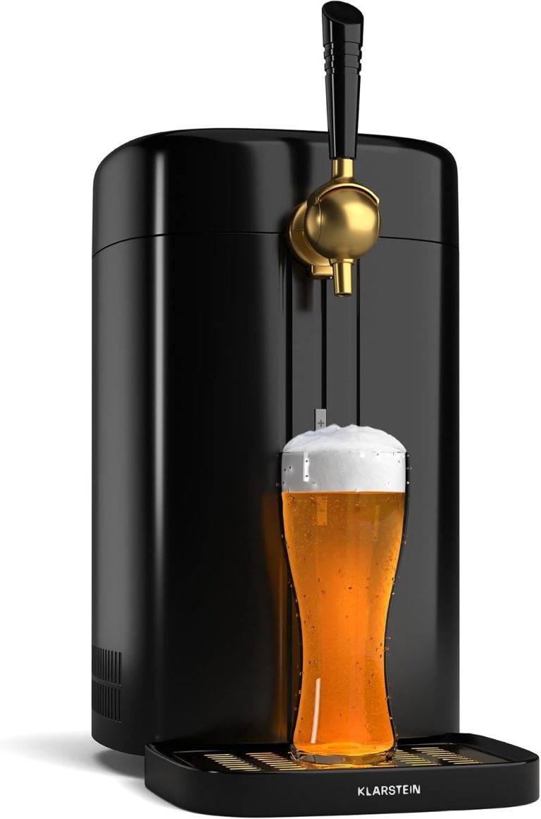Klarstein FrostBrew, tireuse à bière fûts 5 L avec refroidissement thermoélectrique et système CO2